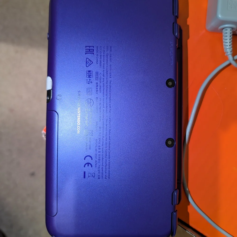 Nintendo Purple Handheld Console